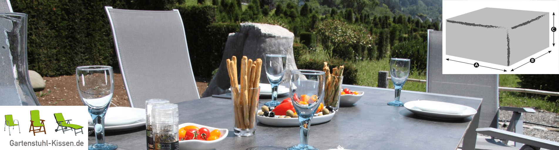 Abdeckhüllen für Outdoor Möbel
